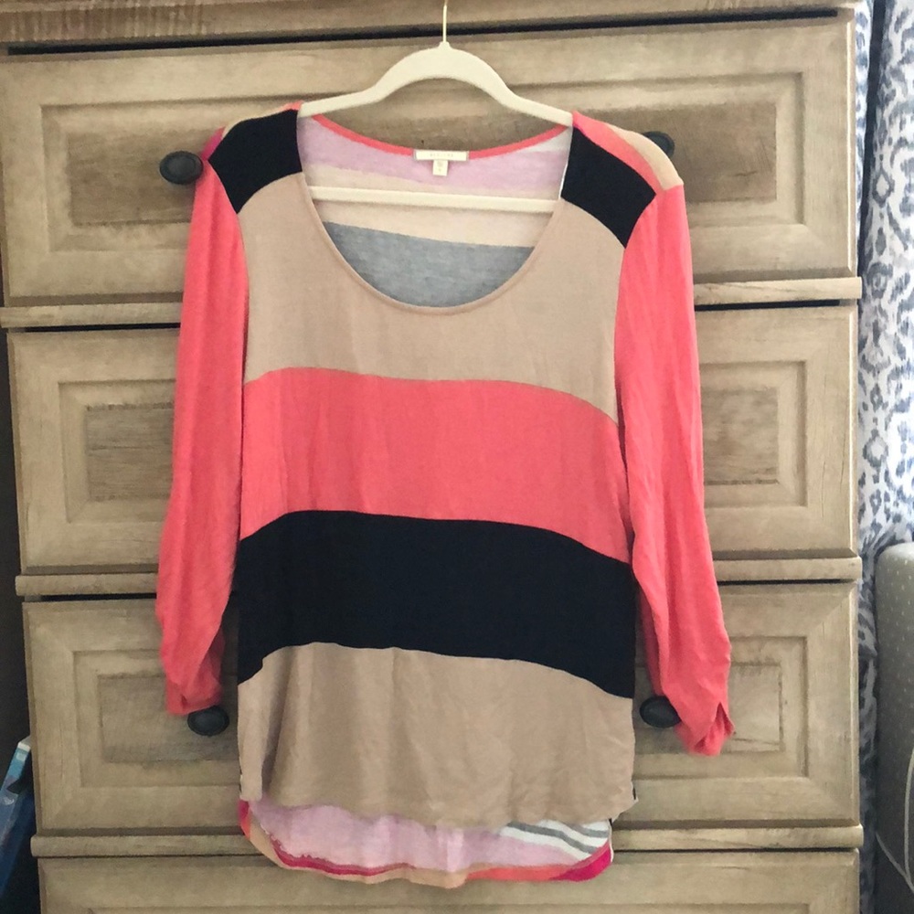 Colorful pleione shirt
